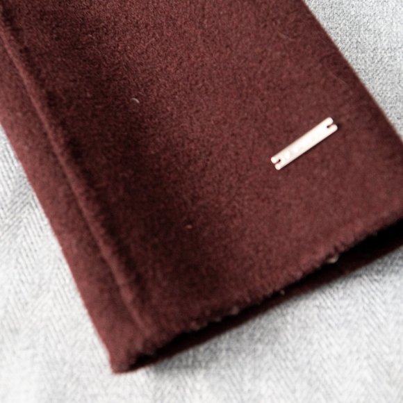 Handmade Wool Women's Dress Coat - Picture 6 of 9